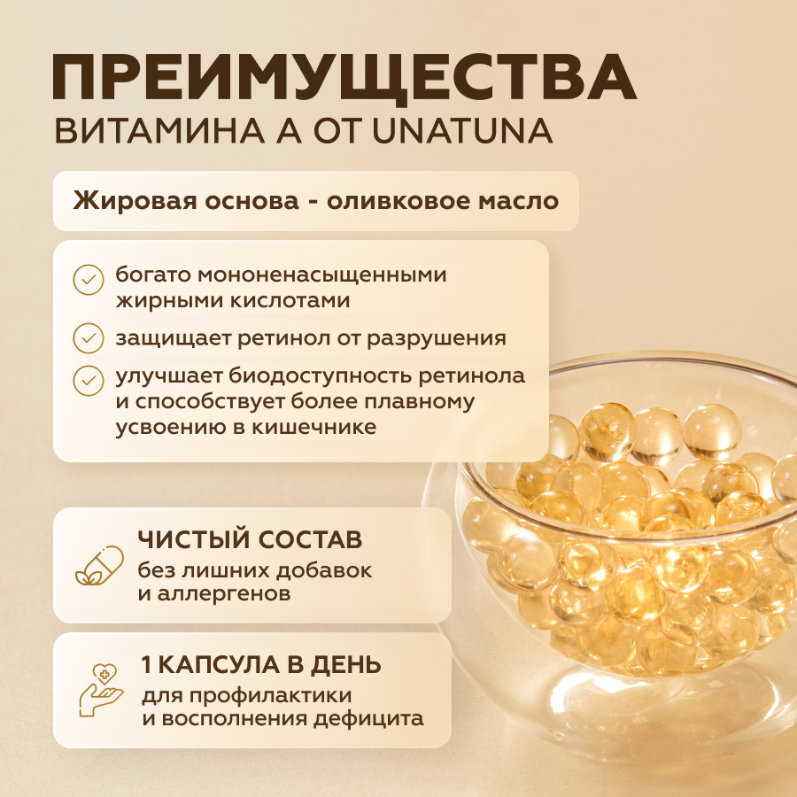 Витамин А 90 капсул